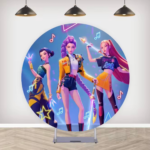 K-POP Demon Hunters backdrop