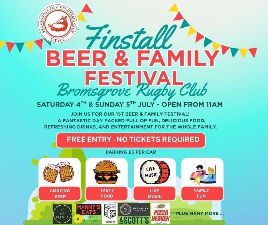 Bromsgrove Rugby Club Beer & Family Festival